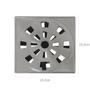Imagem de Kit 5 Grelha Quadrada 10,2 X 10,2cm com Anti-inseto em Abs Astra