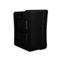 Imagem de Kit 5 Interruptor 2 Teclas Simples Sobrepor Externo 10A Com Placa Espelho Linha Black Viena Bivolt 127v e 250v