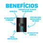 Imagem de Kit 5 Interruptores Simples 10A Carbono Preto 4x2 Soprano