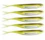 Imagem de Kit 5 Iscas Artificiais Pesca Real Jig Shad Soft Head 10Cm A