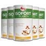 Imagem de Kit 5 Isofort Plant Vitafor 450g Banana com Canela