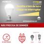 Imagem de Kit 5 Lampada Controled Auto Dimerizavel 9w Branco Frio 6500K