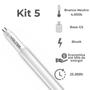 Imagem de Kit 5 Lâmpada Led Tubular Volter 9w T5 55cm G5 bivolt branco neutro 4000k 950lm