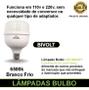 Imagem de Kit 5 Lâmpadas Led Bulbo 40w Fria - Frio (6500K)