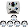Imagem de Kit 5 Led Cob 10W Rgb + Módulo Four Fix 81W Wifi - Sodramar