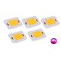 Imagem de Kit 5 Led Grow Light Full Spectrum Rosa 50w Cob P/ Planta