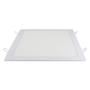 Imagem de Kit 5 luminárias painel led 18w lux quadrado embutir - 6500k