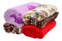 Imagem de Kit 5 Mantas Soft Cobertor Casal Estampas Sortidas