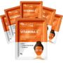 Imagem de Kit 5 Máscaras De Limpeza Facial Vitamina C Max Love Sachê