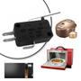 Imagem de Kit 5 Micro Switch Chave Fim De Curso Alavanca C/ Haste 27mm