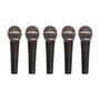 Imagem de Kit 5 Microfone Dinâmico Soundvoice SM-58LC