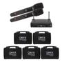 Imagem de Kit 5 Microfones sem Fio Duplo TK U220 UHF Onyx