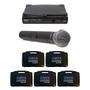 Imagem de Kit 5 Microfones sem Fio TK U120 UHF Onyx