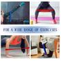 Imagem de Kit 5 Mini Band Elástico Exercício Academia Malhar Fit Treino Em Casa Funcional Faixas Theraband Musculação Ombro Braço