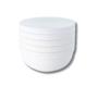 Imagem de Kit 5 mini bowl tigela pote 340ml - branco