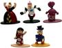 Imagem de Kit 5 Mini Figuras 4 Cm Nano Metal Disney Metalfigs Dtc