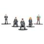 Imagem de Kit 5 Mini Figuras Harry Potter Metal 4cm Nano Metalfigs Dtc