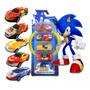 Imagem de Kit 5 Mini Veículo Sonic Fricção Pull Back Puxa Solta Pack