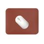 Imagem de Kit 5 Mouse Pad 25x20cm Marrom Castor Pequeno Sintético Fino Antiderrapante
