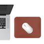Imagem de Kit 5 Mouse Pad 25x20cm Marrom Castor Pequeno Sintético Fino Antiderrapante