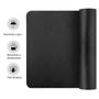 Imagem de Kit 5 Mouse Pad Gamer 100x48cm Grande Home Office Trabalho Antiderrapante Impermeável Preto