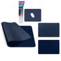 Imagem de Kit 5 Mouse Pad Pequeno 20X20Cm material sintético Fino Premium