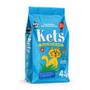 Imagem de Kit 5 Pacotes de Areia Sanitária para Gatos Kets Azul 4 Kg