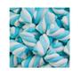 Imagem de Kit 5 Pacotes de Marshmallow Torção Azul c/ Branco Fini 250g 
