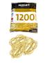 Imagem de kit 5 pacotes Elástico Amarelo com 1200 Und borracha N18