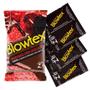 Imagem de Kit 5 Pacotes Preservativo Blowtex Morango e Chocolate C/ 3 Unidades Cada