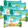 Imagem de Kit 5 pacotes Toalha Umedecida Nana Baby Premium Care Com 120 Tolhinhas Cada