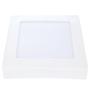 Imagem de Kit 5 painel led aluminio sobrepor quadrado 12w avant