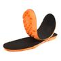 Imagem de Kit 5 Palmilha PU Chock Zero Macia Confortável Flexível Botina Sapato Sapatilha + 5 Meias Preta