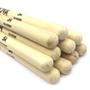 Imagem de Kit 5 Par Baqueta Vic Firth NOVA 5A Hickory USA ponta Madeir