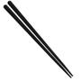 Imagem de Kit 5 Pares de Hashi para Comida Japonesa em Poliestireno 22 Cm Preto  Nihon Shikko 