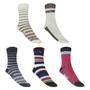 Imagem de Kit 5 Pares de Meias Ferracini Sport Masculina