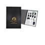 Imagem de Kit 5 Pastas Cardápio material sintético Luxo Com 2 Bolsas P/6 Folhas Pvc - Acp