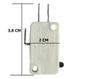 Imagem de Kit 5 pçs - chave micro switch microondas - 16a 3 terminais