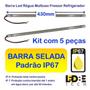 Imagem de Kit 5 Peças Barra Led Régua Multiuso Freezer 7w Ip67 430mm
