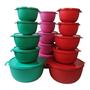 Imagem de kit 5 peças bowls tijelas potes redondo coloridas