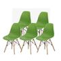 Imagem de Kit 5 peças cadeira charles eames wood design dsw