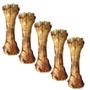 Imagem de Kit 5 petisco para cachorro caes Osso mordedor Pet resistente Canela Bovina 100 natural
