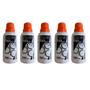 Imagem de Kit 5 Pigmento Corante Líquido Bisnaga Tinta 50Ml Laranja