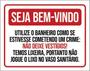 Imagem de Kit 5 Placa Bem Vindo Utilize Banheiro Deixe Vestigios36X46