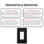 Imagem de Kit 5 Placa com Suporte 1 Módulo P/ Caixa Sobrepor Sistema X