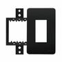 Imagem de Kit 5 Placa com Suporte 1 Módulo P/ Caixa Sobrepor Sistema X