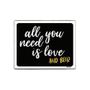 Imagem de Kit 5 Placas Decorativa - All You Need Is Love And Beer