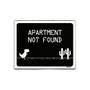 Imagem de Kit 5 Placas Decorativa - Apartament Not Found