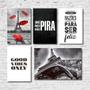 Imagem de Kit 5 Placas Decorativas Cidades Paris Frases Mdf