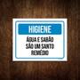 Imagem de Kit 5 Placas Higiene Água E Sabão São Um Santo Remédio